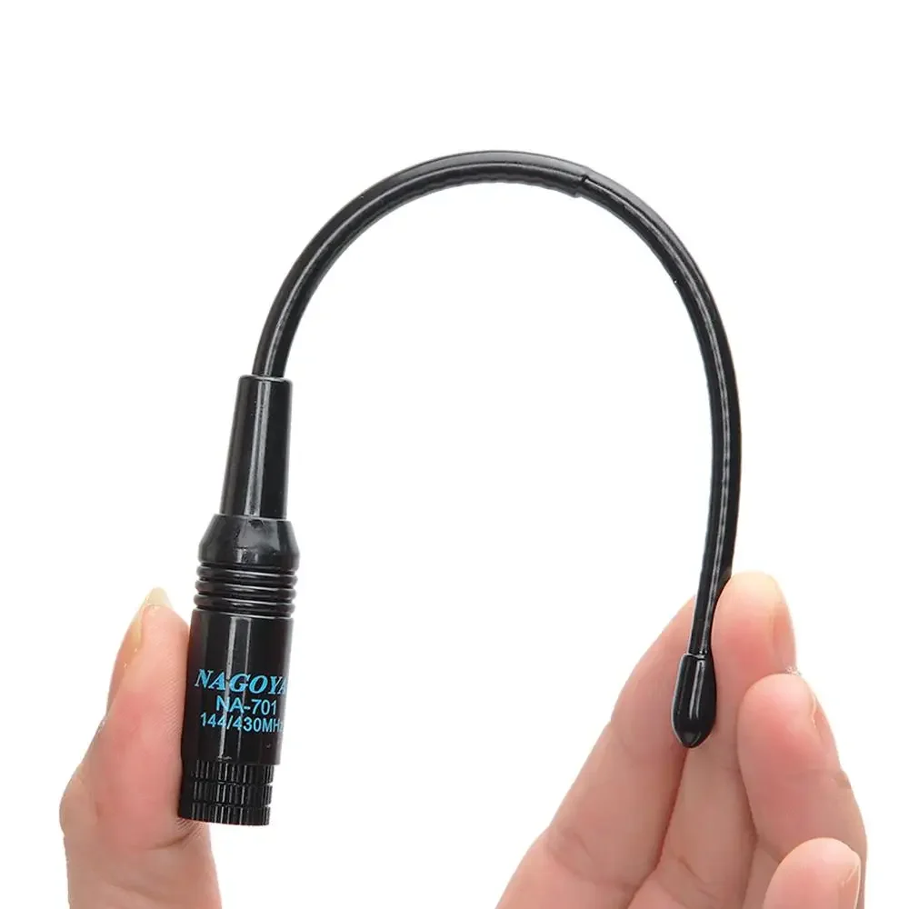 Nagoya NA-701 SMA-Male Dual Band 144/430Mhz Flexible Antenna NA701 NA 701 for Baofeng TH-UVF9 TYT Wouxun KG-UV6D Walkie Talkie