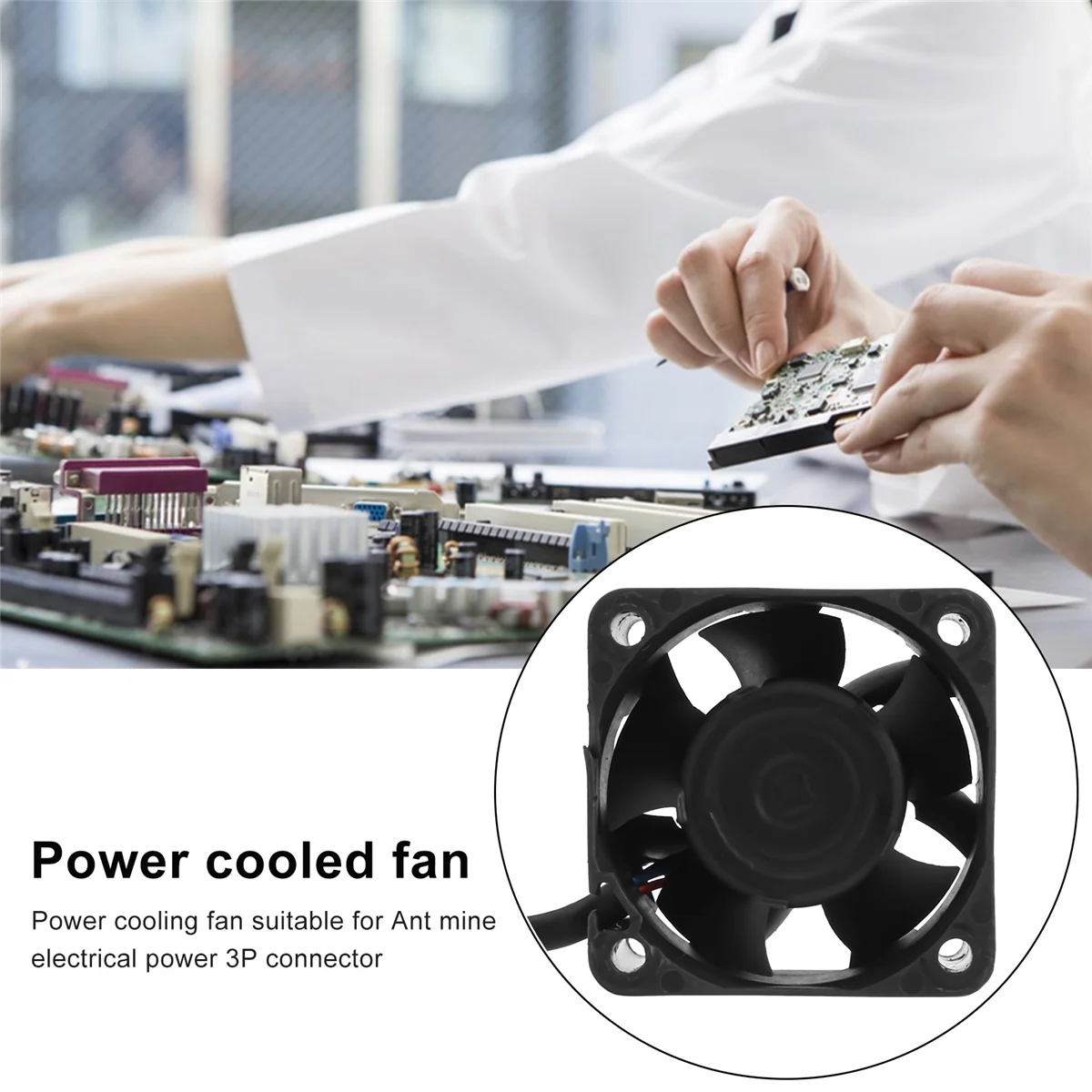 

1PCS FFB0412SHN 4028 4cm 12V 0.60A Micro-Violent Air Flow Fan 40X40X28MM Cooler Fan for ANTMINER AWP8 PSU Cooling Fan