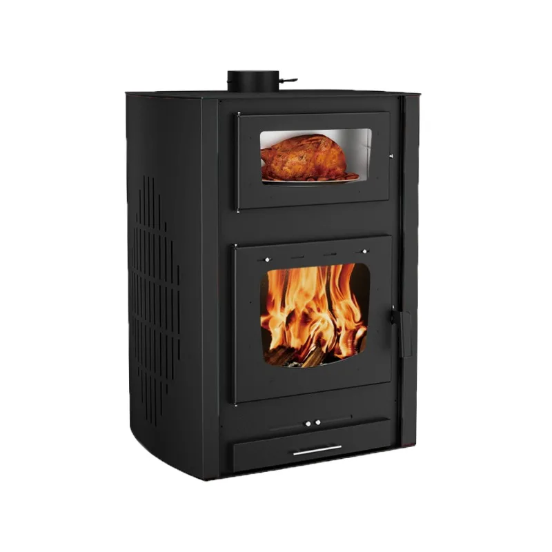 

European-Style 30KW Modern Design Wood Burning Cooking Stove With Oven And Water Boiler Wood Boiler Fireplaces