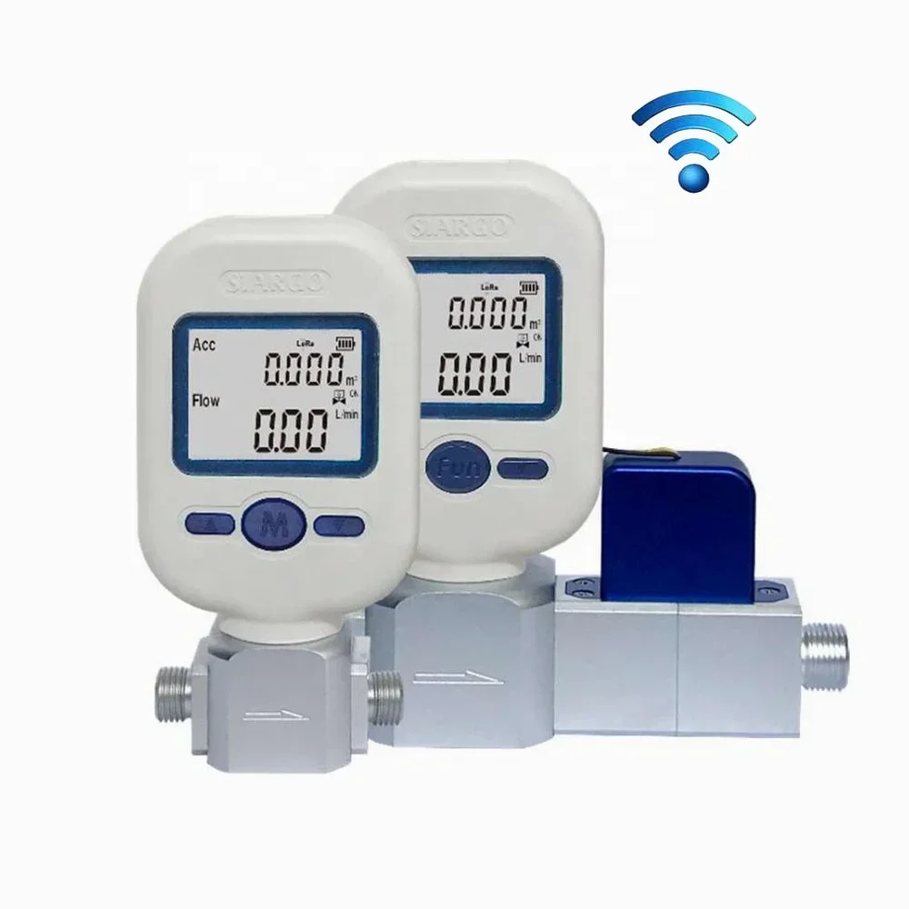 MF5700 series small digital gas mass flowmeter , Air flow meter