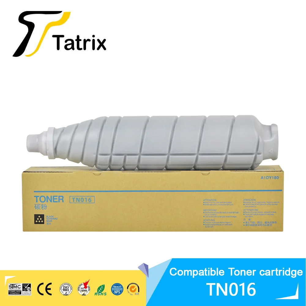 Tatrix TN016 TN-016 TN 016 Kartrid Toner Hitam Laser Kompatibel Premium untuk Printer Konica Minolta Bizhub Pro 1100