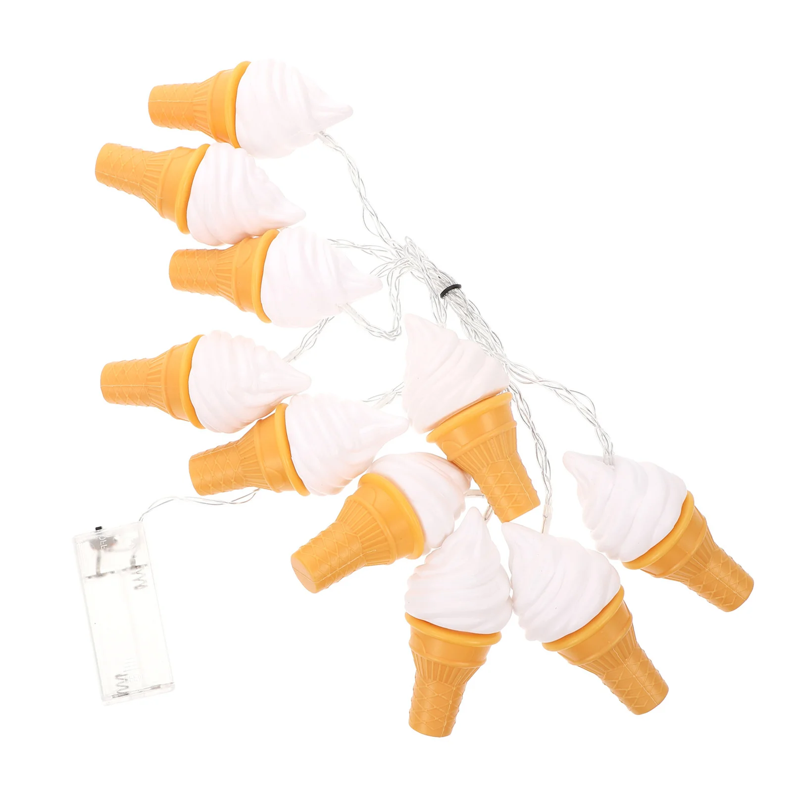 1 комплект, гирлянда для мороженого, подвесной декор, креативная комната, двор, магазин, бар, световая гирлянда для мороженого