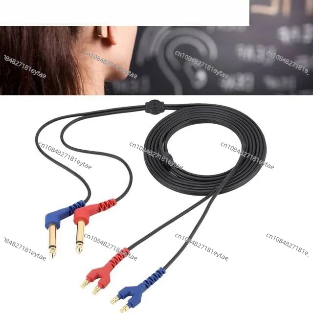 Electrical audiometer earphone cable TDH39P audiometer accessories imported quality, all audiometers air-conducting earphones