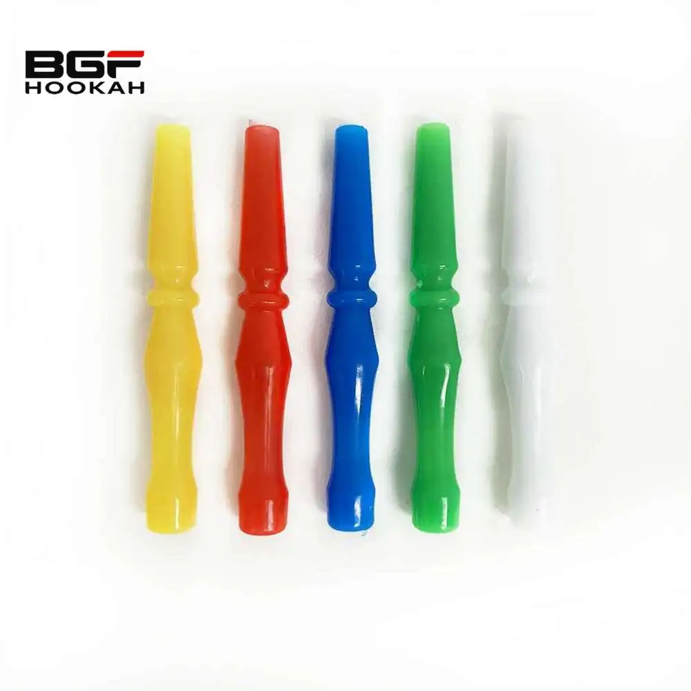 

Colorful One Time Use Plastic Hookah Disposable Mouthtips Shisha Mouth Tips Hookah Accessories