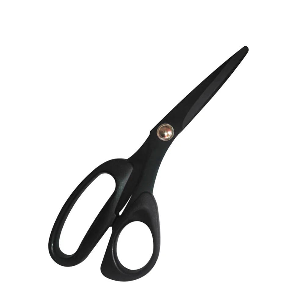 1 قطعة مقص مع طلاء Ptfe مقصات تسجيل للرياضة الشريط ضمادة التشذيب خفيفة الوزن مقص Ptfe الأسود #3