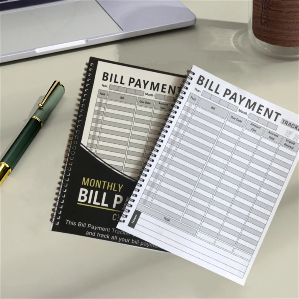 50 Page,A4 Budget Planner,Monthly Bill Organizer with Expense Tracker Notebook,Undated Bill Payment/Finance Plan,Account Book