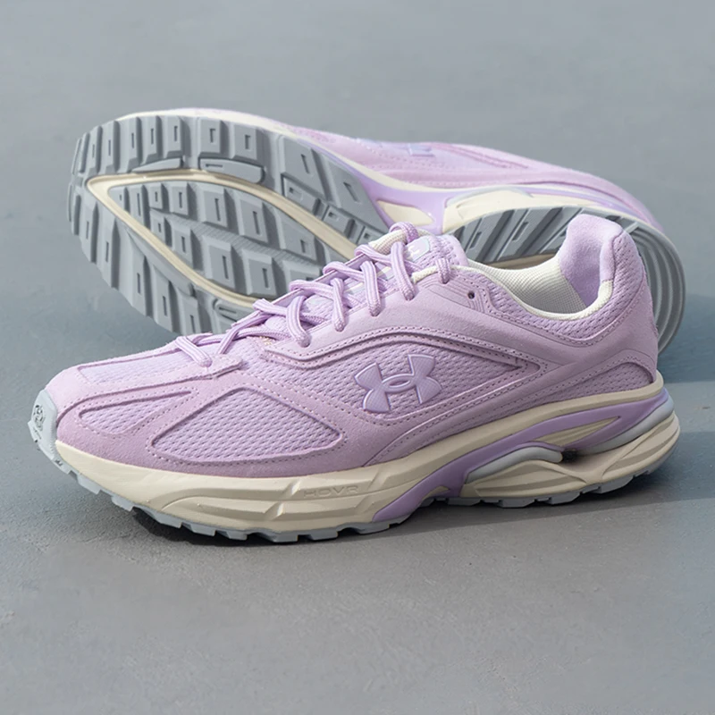 Under Armour Men's and Women's Sports Shoes, Retro Fashion Fitness Training Shoes, Cushioning, Wear-Resistant, Lightweight, Breathable Casual Shoes 3027596-500
