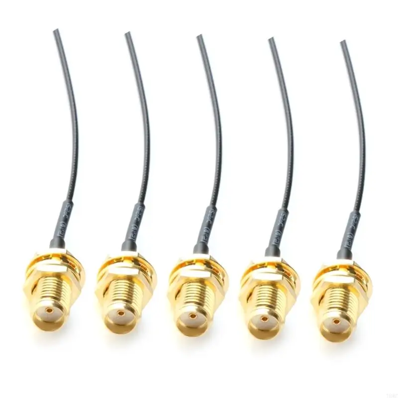 

T8WC IPX IPEX to SMA Female Extension Cable Easy Installation 1.13mm Coax Cables