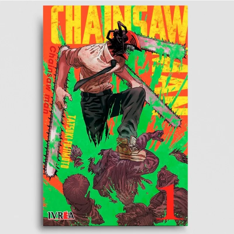 とまりん様　英語版　チェンソーマン　1-17 English Original Manga Chainsaw Man, Vol.1-17 Single Volume