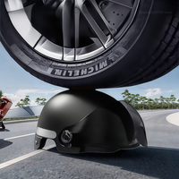 Ultralight motorcycle fall resistant bicycle helmet adult male female scooter lightweight protective equipment for riding