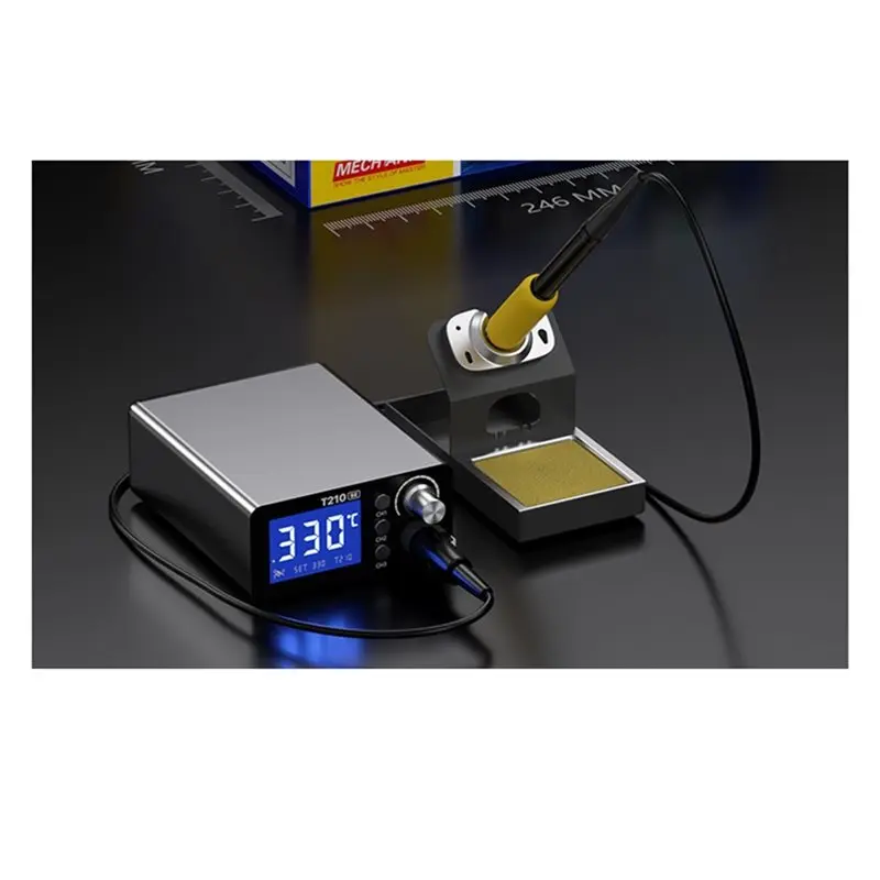 HOT T210 Welding Station Soldering Station LED Digital Display Fast Heating In 5 Seconds 3 Memory Temperatures Auto Sleep EU