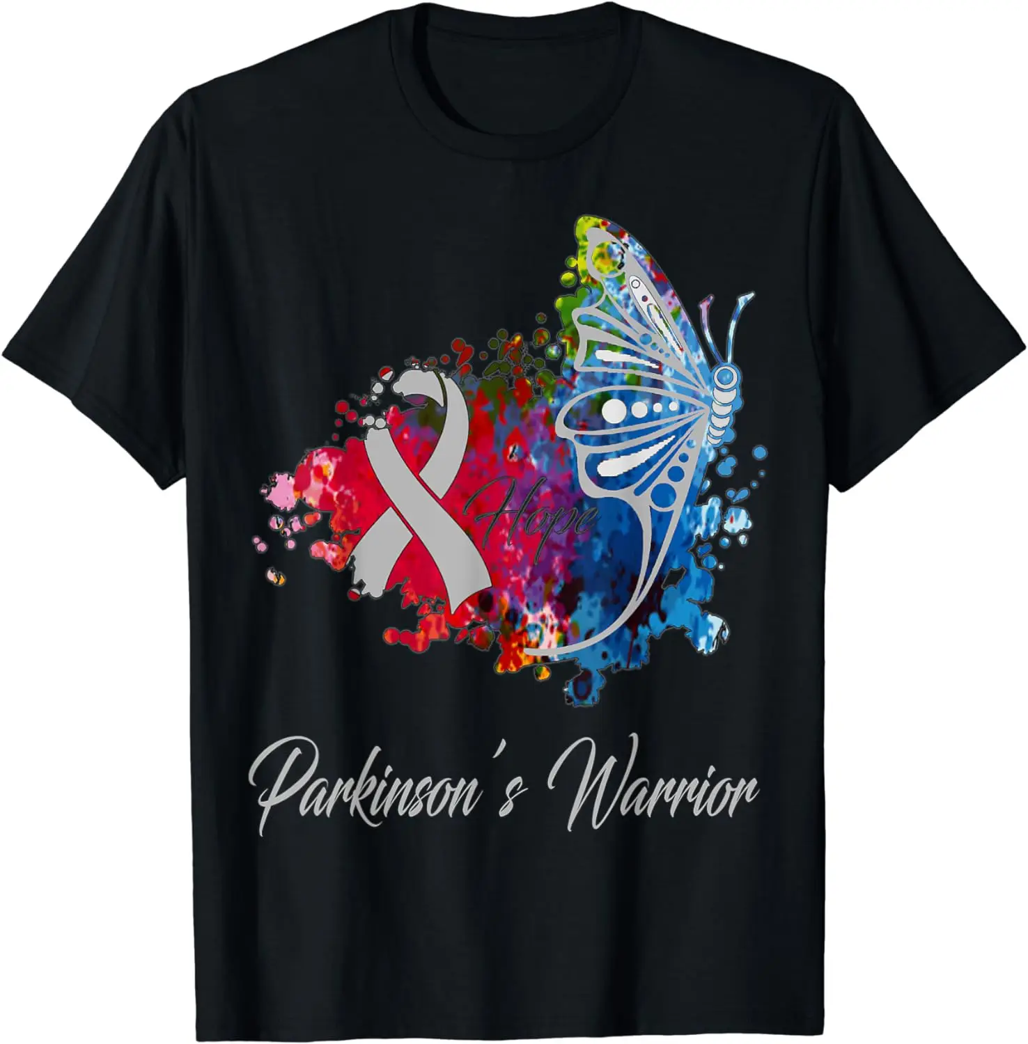 Lovers Gift Parkinson's Disease Awareness T-Shirt Graphic Personalized Custom Printed Women Men Summer T Shirts Streetwear