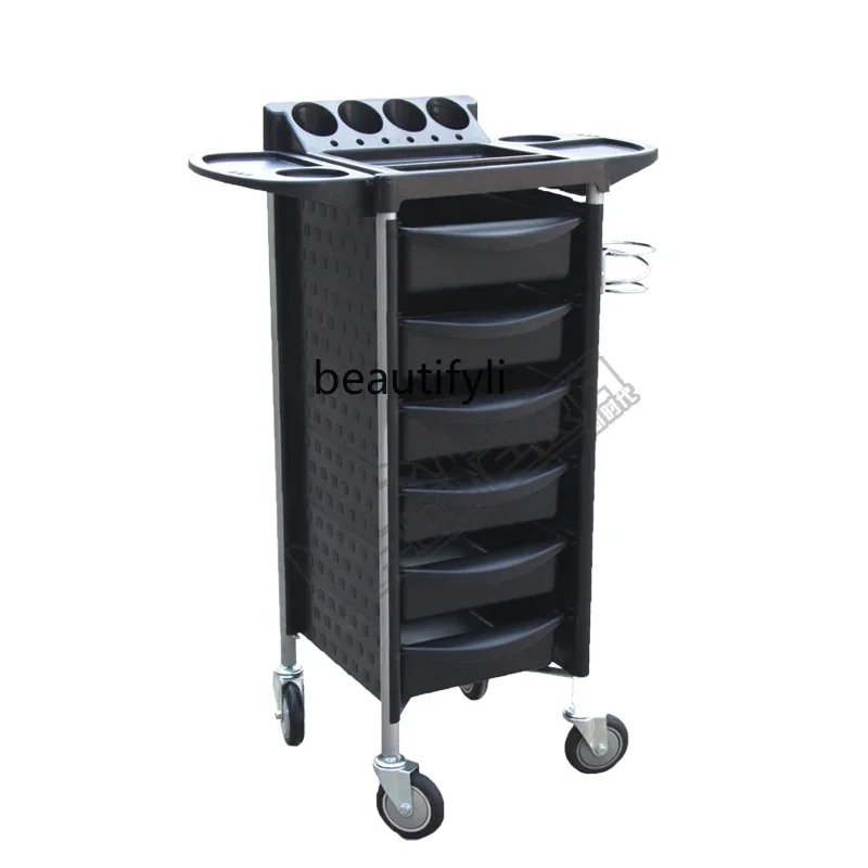

ss03 Hairdressing Tool Trolley for Hair Salon Hot Hair Dye Storage Large Capacity Storage