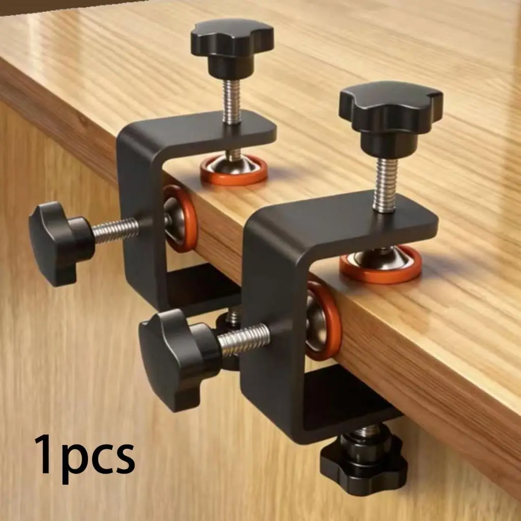 3 Way Face Clamp Adjustable Heavy Duty Premium Versatile Practical Professional Carbon Steel Ergonomic Design Vise Edging Clamp