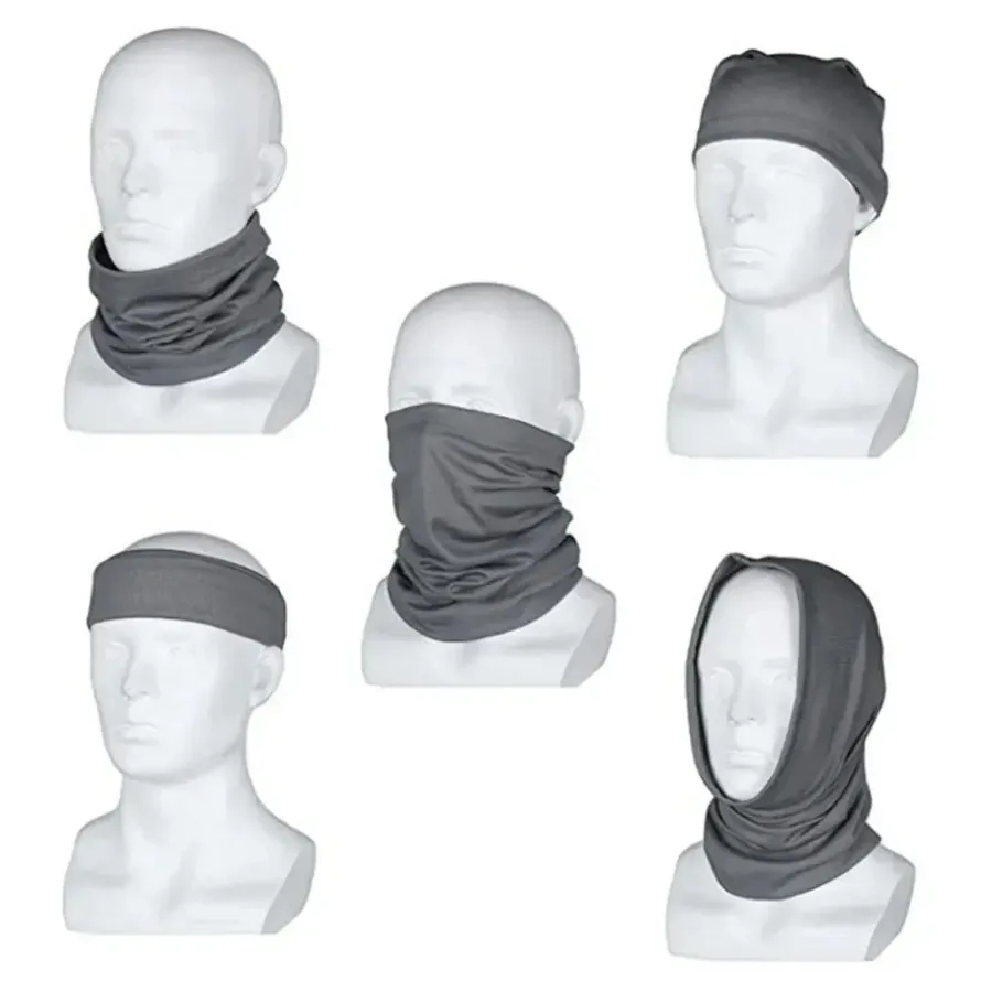 1 Pcs Solid Color Bandana High Elastic Seamless Buffs Gaiter Headband Cycling Mountaineering Face Shield Men Scarf