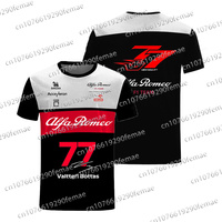 2024 New Alfa Romeo T-Shirts Formula One F1 Team Racing Car Summer Men Women Fashion O-Neck Jersey