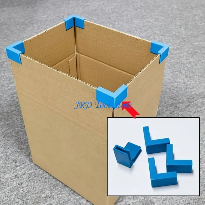 A2UD Durability Cardboards Box Corner Guards Secure Clip Without Tape