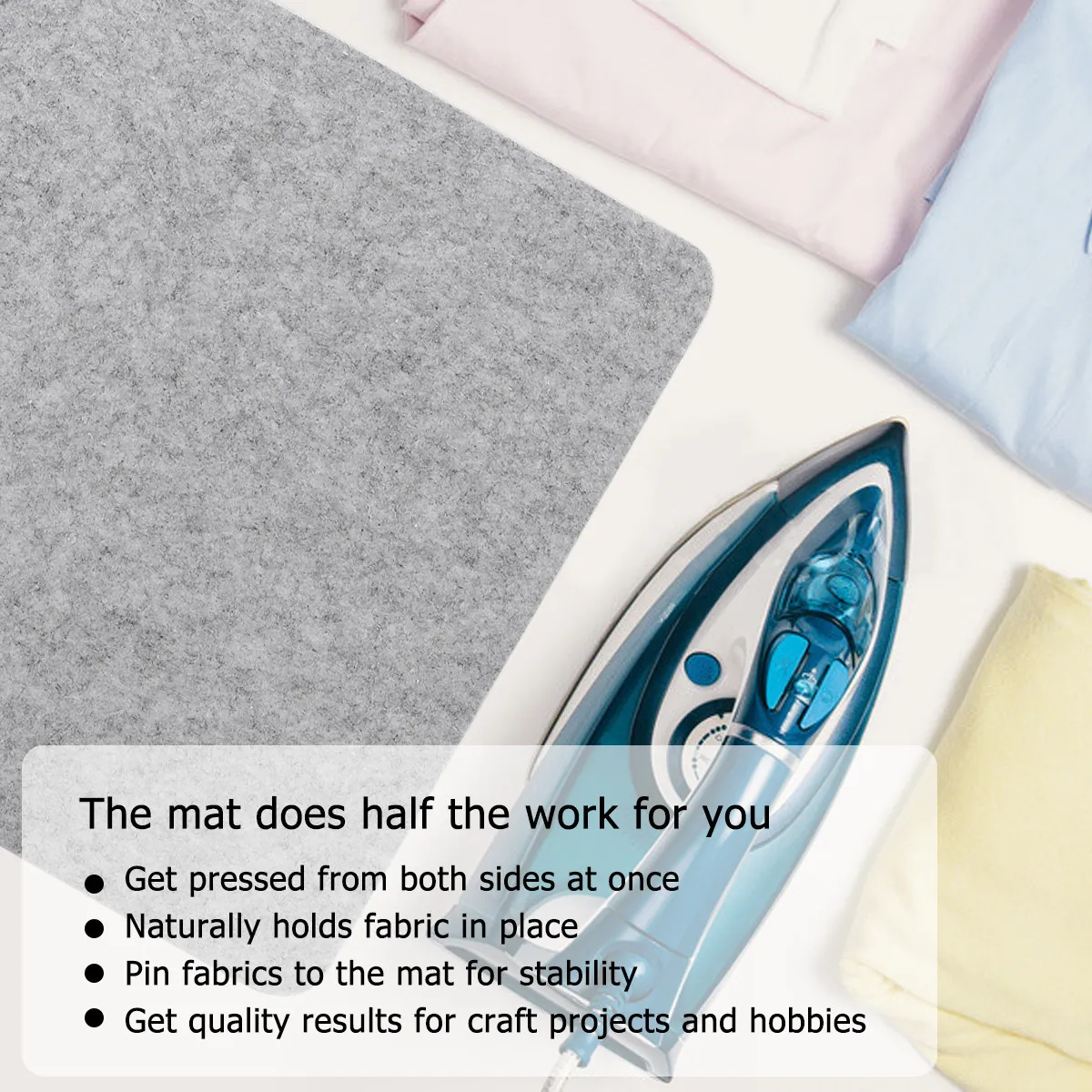 

Термостойкий войлочный коврик для глажки и прессования, для квилтинга, шитья, вышивки, рукоделия, домашнего использования, для гладильного стола, войлок для сушки