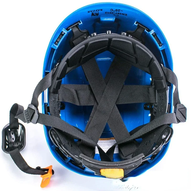 ABS Safety Helmet Construction Climbing Steeplejack Worker Protective Helmet Hard Hat Cap Outdoor Workplace Safety Supplies