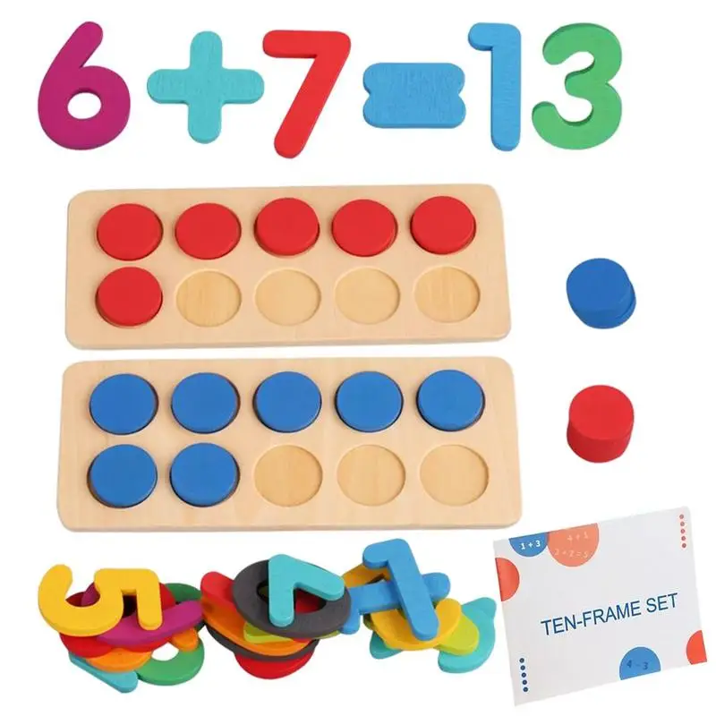 Math Educational Toy Kindergarten Learning Activities Educational Math Toy Wooden Math Learning Board Toy For Math Operations