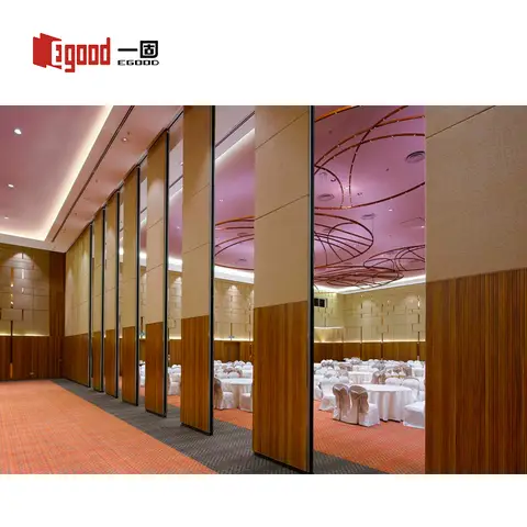 연회장 슬라이딩 접이식 파티션 도어 방음 개폐식 룸 디바이더