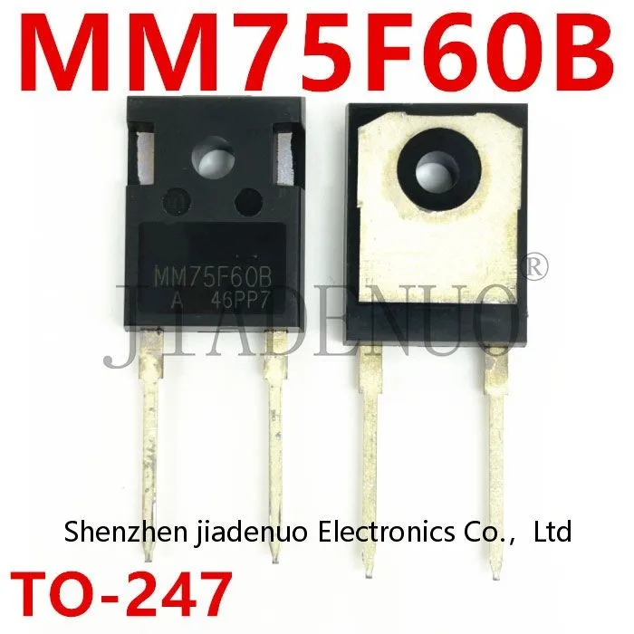 (5-10pcs)100% New MM75F60B Triode power tube TO247 75F60B chipset