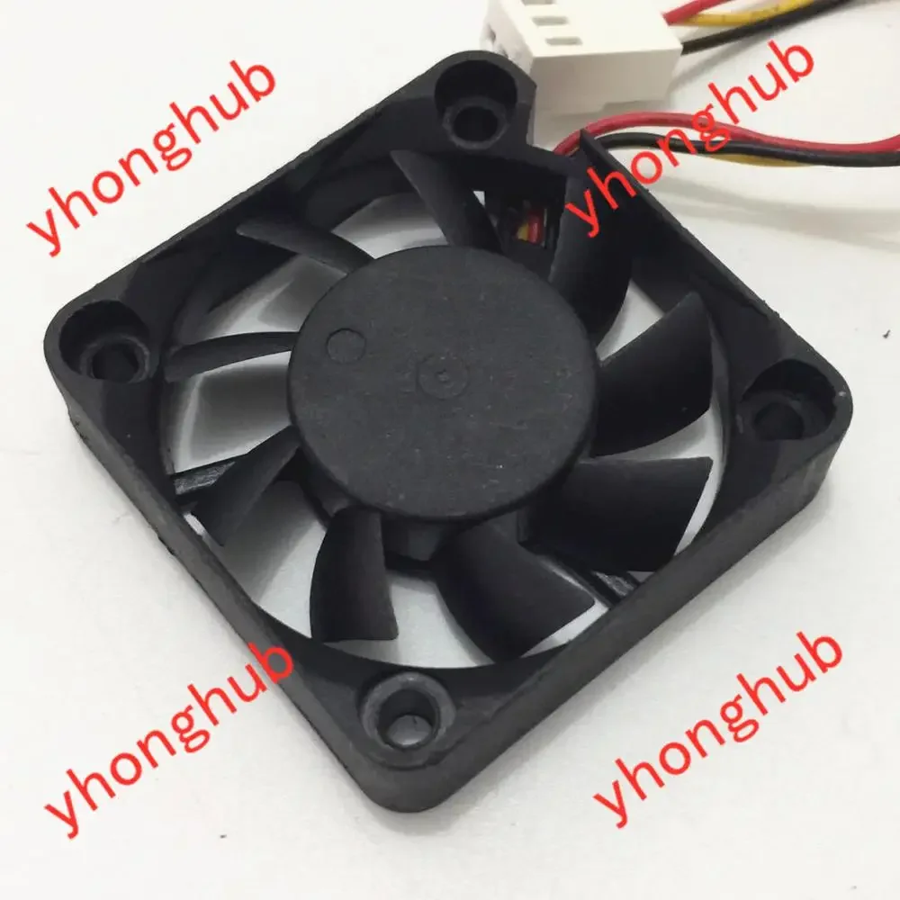 Power Logic PLA04010S12H-1 DC 12V 0.10A 40x40x10mm 3-wire Server Cooling Fan