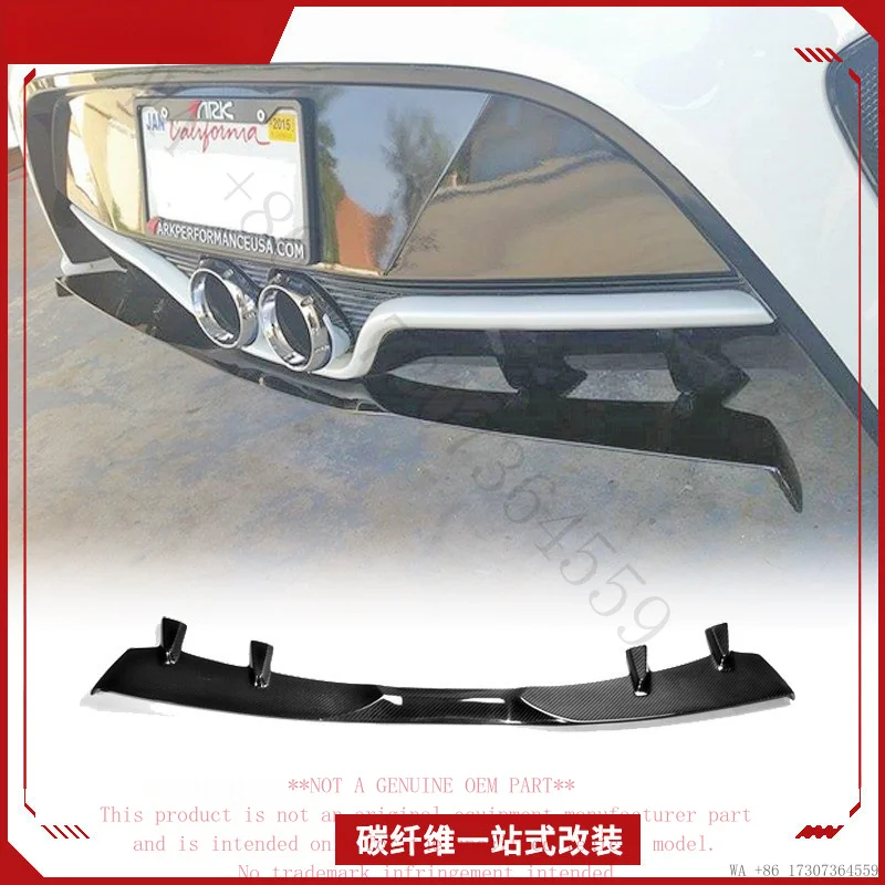 Suitable for Hyundai Veloster: Carbon fiber modification parts, including a rear lip, NEFD rear lip, and small rear bumper spoi