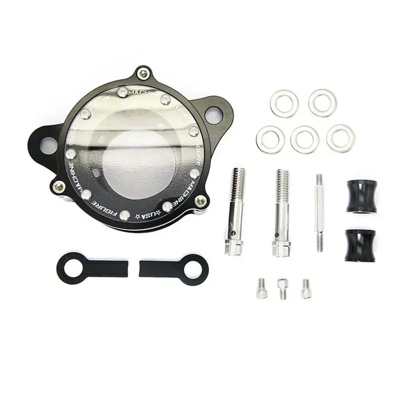 

Черный прозрачный комплект воздушного фильтра для мотоцикла Harley Sportster 1200 XL 883 1991-2016