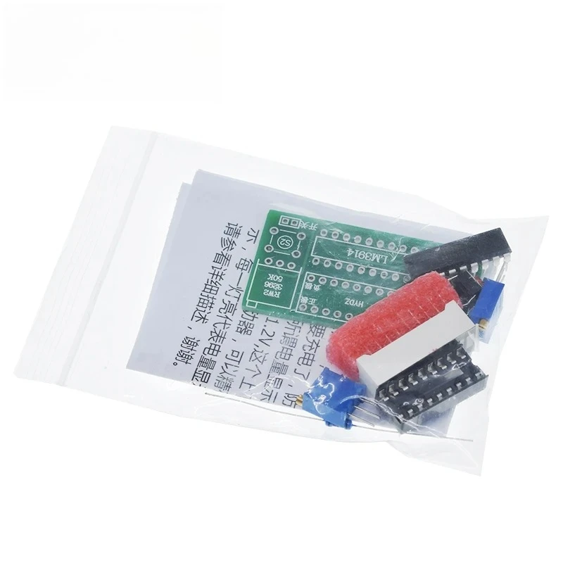 LM3914 10 Segment 3.7V Lithium 12V Battery Capacity Indicator Module Power Level Tester LED Display TZT Electronic DIY Kits