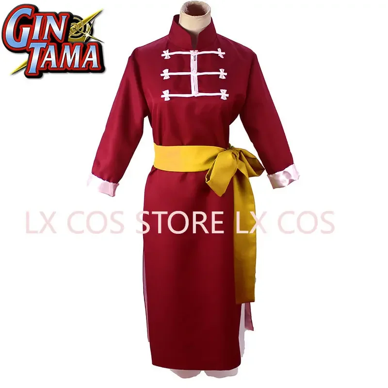 Gintama Silver Soul Kagura Cosplay Costume Uniform Suit