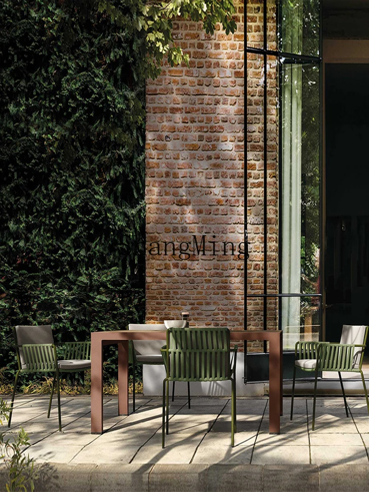 

CL Balcony Rattan Chair Three-Piece Set Outdoor Courtyard Waterproof Simple Rattan Woven Leisure Chair Outdoor Combination