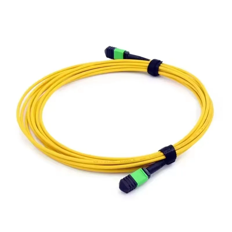 48 Core MTP MPO Fiber Patch Cord 4 Core MTP 12 Pre Terminated High Density PVC Insulated G652 G652D for Factory Use