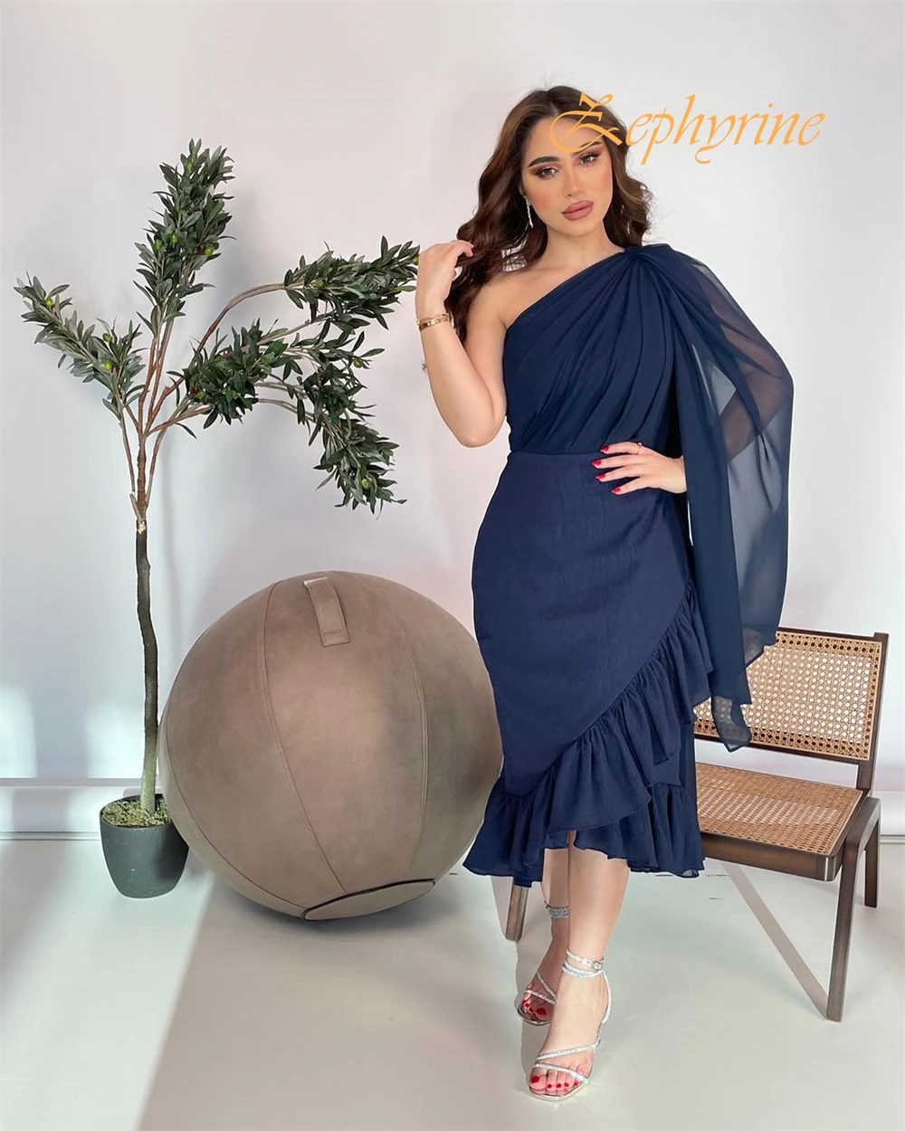 Customized Exquisite One Shoulder Sleeveless Evening Dress High Quality Jersey Prom Dresses Fashion Homecoming Gowns For Woman