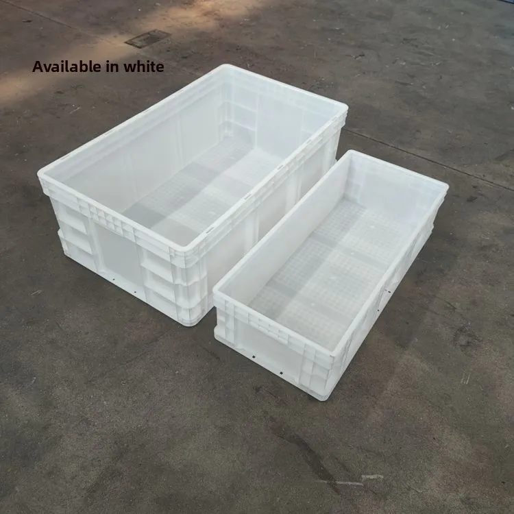 Extra Long Plastic Relay Box EU Standard Pool Turtle Feeder Long Tube Box Fish Farming Tank Industrial Style Universal Storag...