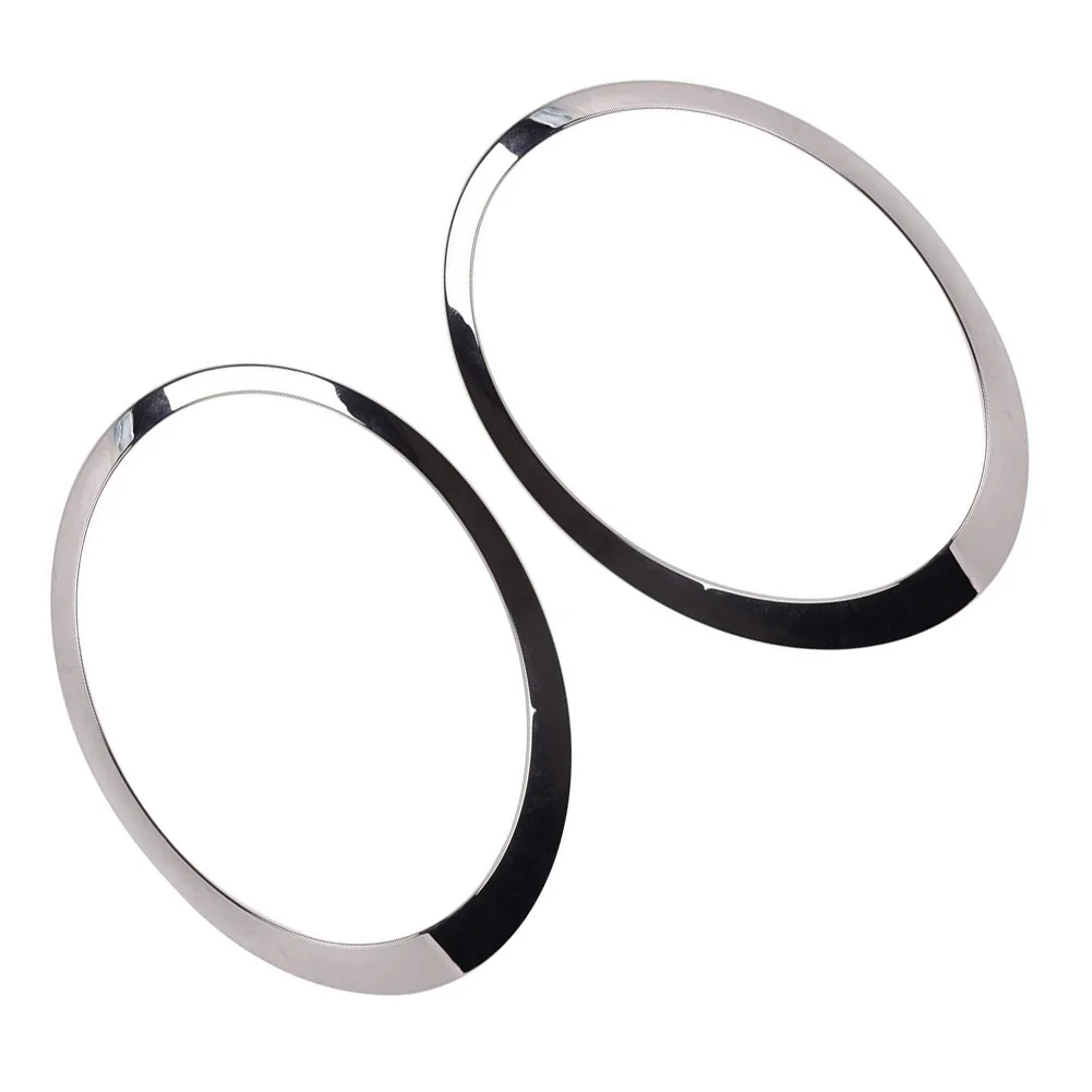 

Chrome Headlight Trim Ring Pair for For Mini For Cooper R55 Clubman R56 Hatchback R57 Convertible R58 Coupe R59