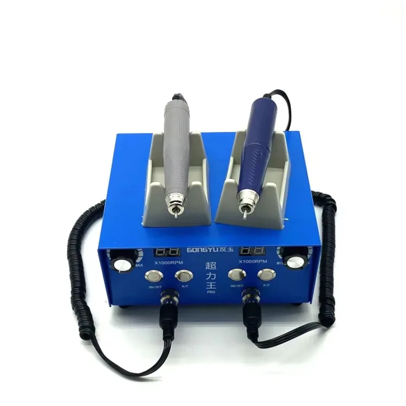 

Hot AT-CM-038 &A4&A7 Two Brushless Handpiece 60000rpm 12N.CM Glass Marbl Automatic Polishing Machine Granite for Jewelry