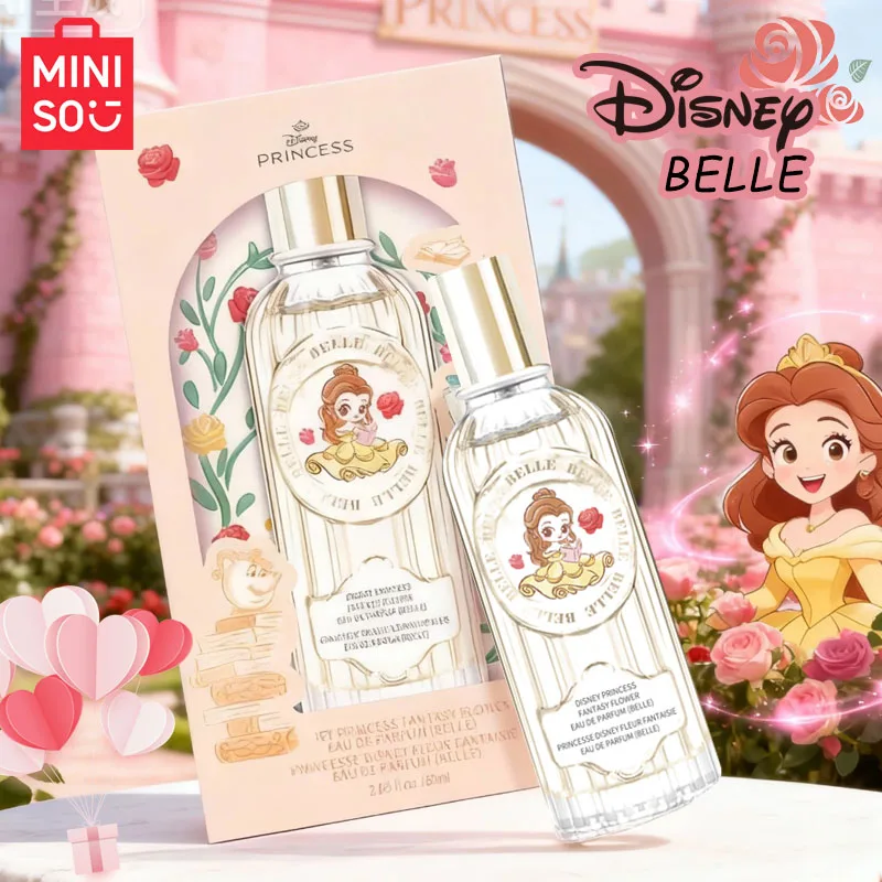 

MINISO & BELLE Women Perfume Original Luxury Floral Eau De Parfum Designer Fragrance For Woman Body Spray 60ML