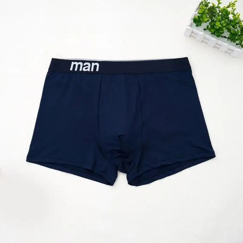 L5YC 4 Pack Men’s Shorts Comfort Fit Breathable Underwear For Everyday Wear
