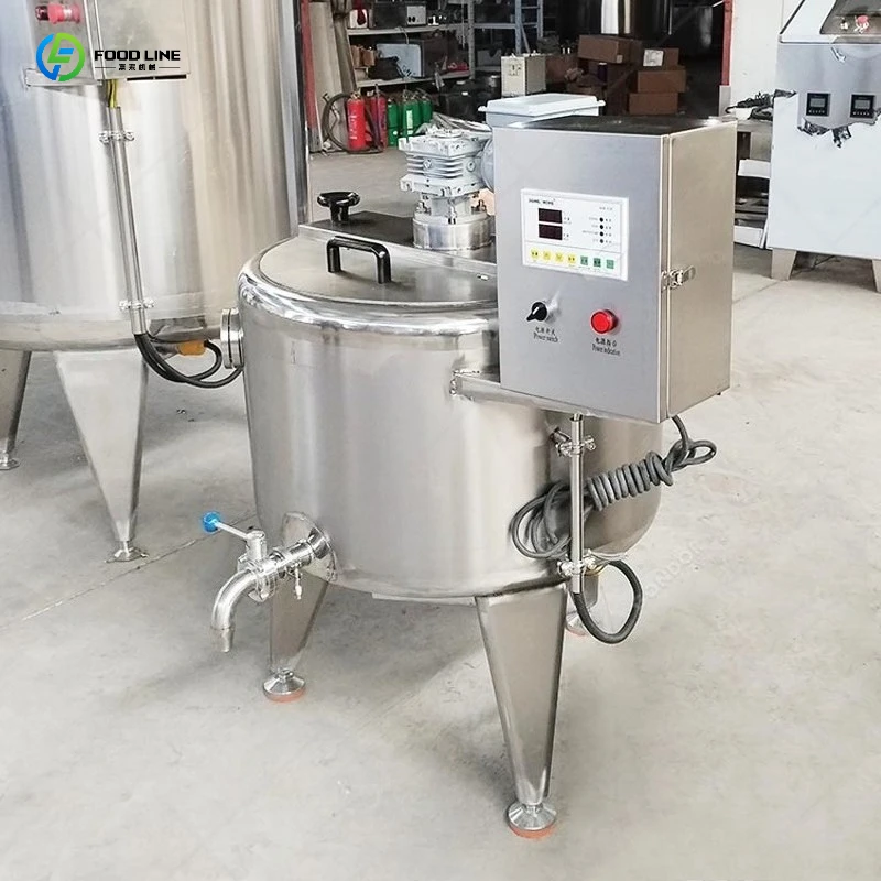 FL Customized Industrial Liquid Vat Large 100 Liters 1000L Heavy Goat Milk Pasteurizer Flash Pasteurization Fruit Juice Machine