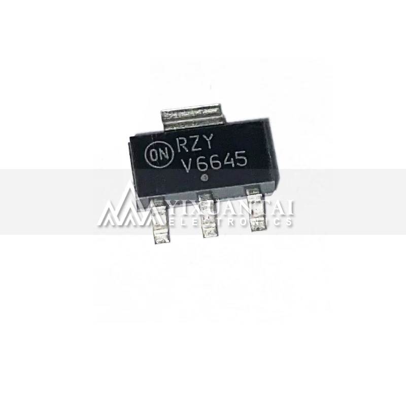 

10PCS/LOT NEW Original NCV8664ST50T3G Marking:V6645 5V 150mA V6645 low dropout voltage regulator IC chip SOT223