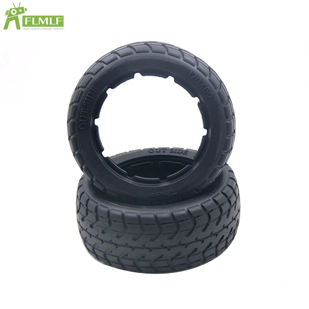 Rear 170mm X 80mm or Front 170mm X 60mm Gabu on-Road Wheel Tire Skin Kit for 1/5 HPI ROFUN BAHA ROVAN KM BAJA 5B SS Rc Car Parts