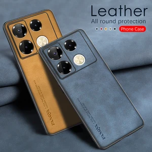 Casing Kulit Yangbuck untuk Infinix Note 40 Pro Cangkang Ponsel Lembut 4G InfinixNote 40Pro Plus 5G Note40 40Pro+ Note40pro Note40pro+ 8 kasus penjualan terbaik infinix - №