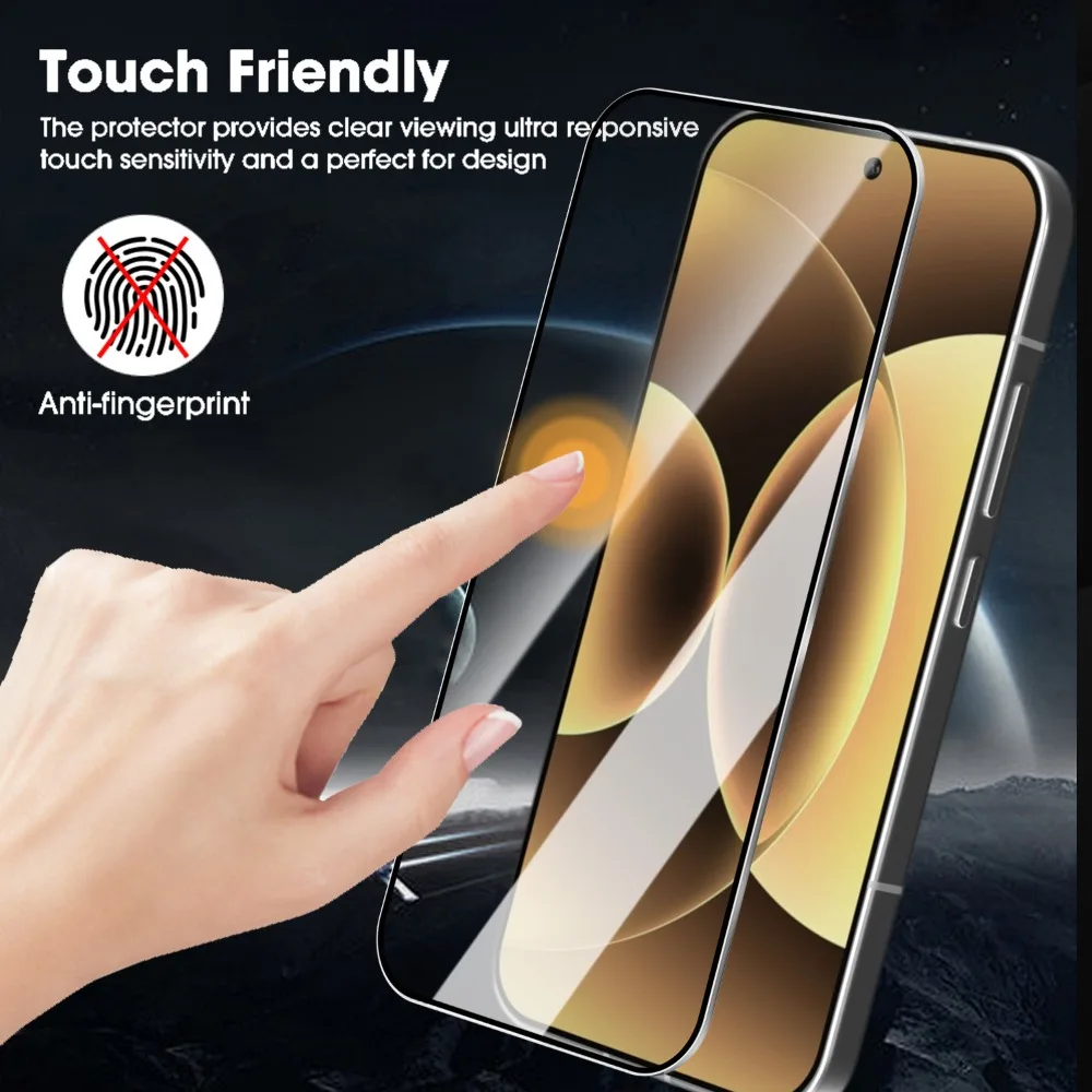 3/1pcs for Xiaomi 17 Pro Max Easy Install Tempered Glass Screen Protector Full Cover Anti-scratch Protective Films for Mi 17 Pro