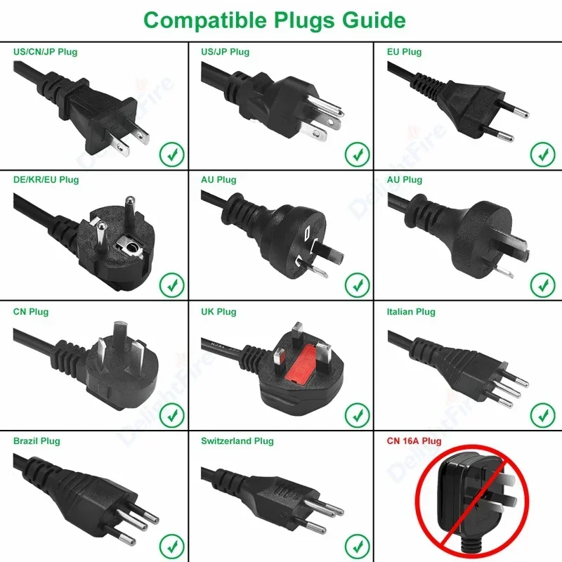 EU Plug Adapter US To EU Euro Plug Universal Travel Adapter Converter Australia USA  American To Euro Electric Socket Outlet