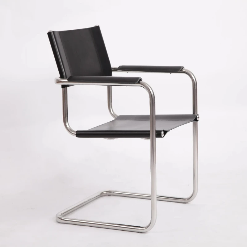 Style Cantilever Armchair Simple Modern Chair Replica
