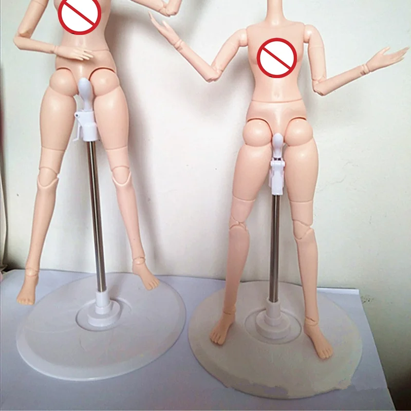 1/6 1/4 1/3 BJD 액세서리용 신축성 스탠드, 높이 조절 가능, 75cm 인형용, 3 가지 크기 선택