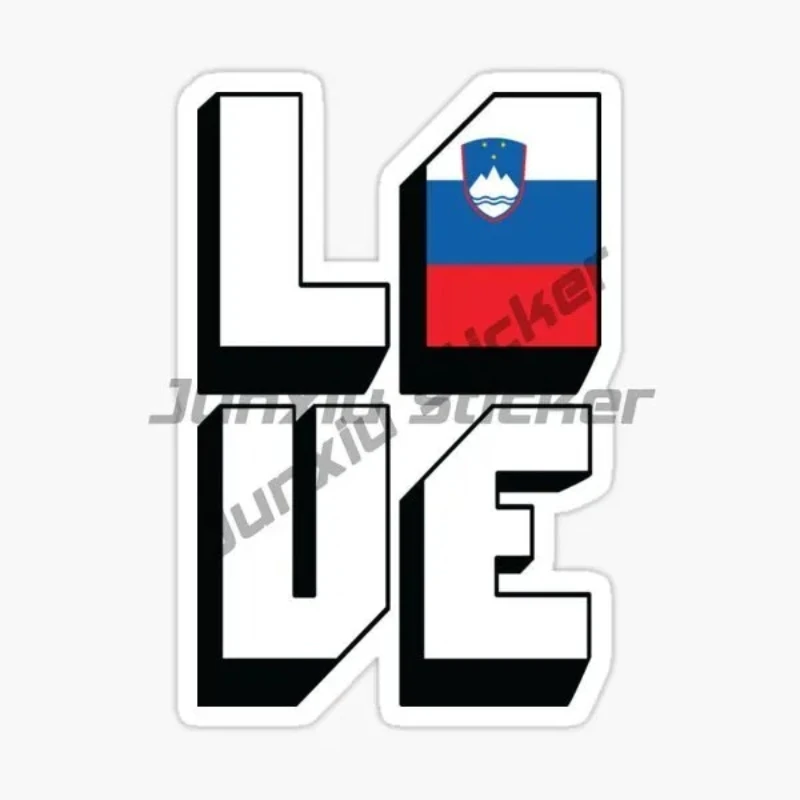 

Slovenia Flag Car Stickers Truck Wall Bicycle Helmet Camper Off-road Decoration Decal