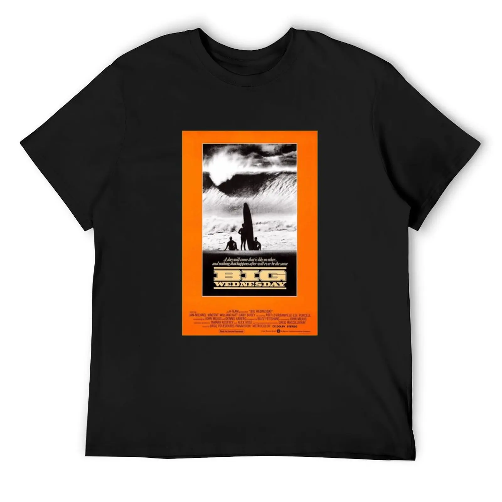 

Big Wednesday Movie Poster T-Shirt quick-drying baggy shirts t shirts for men