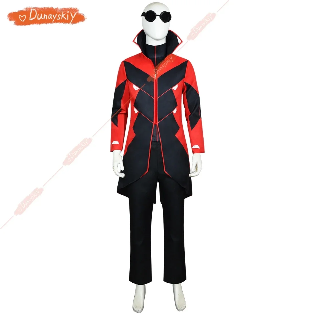 أزياء كوسبلاي دكتور إيجمان التأثيرية آيفو روبوتنيك للهالوين ملابس أنيمي القنفذ 2 معطف نظارات مجموعة كاملة بدلة كرنفال Uni